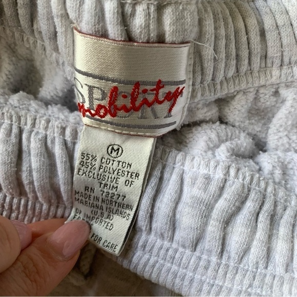 Vtg 80s-90s Sport Mobility Heather grey sweatshirts size medium collegiate - Picture 8 of 8